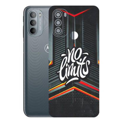 Motorola Phone Skins (All Models) - No Limits - 3D Embossed Finish (L-286) Motorola Moto G31