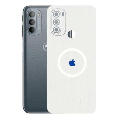Motorola Phone Skins (All Models) - iPhone Magsafe Logo - 3D Embossed Finish (L-320) Motorola Moto G31