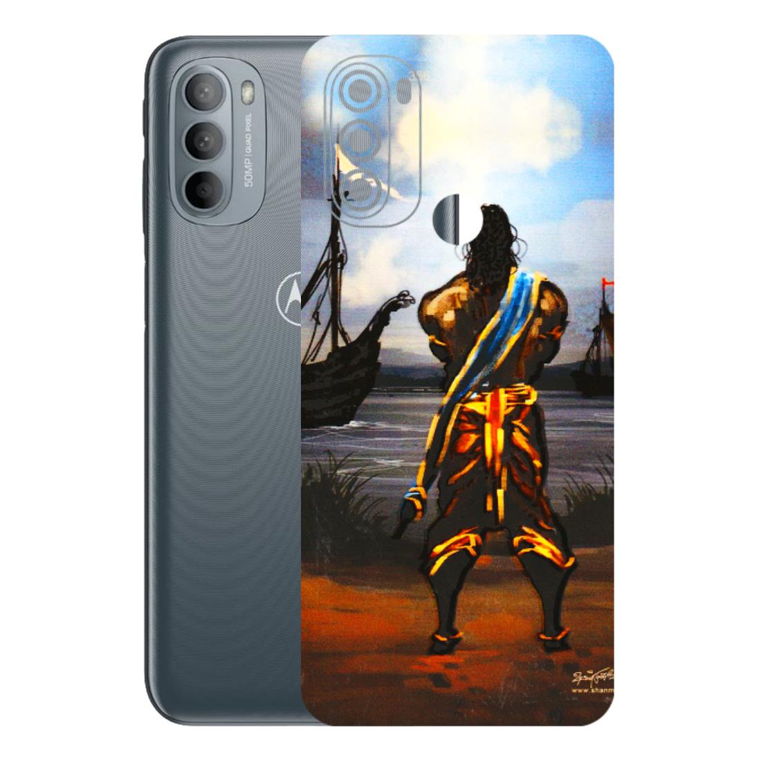 Motorola Phone Skins (All Models) - Heavenly God Figure - 3D Embossed Finish (L-34) Motorola Moto G31