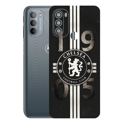 Motorola Phone Skins (All Models) - Chelsea Fan Club - 3D Embossed Finish (L-36) Motorola Moto G31