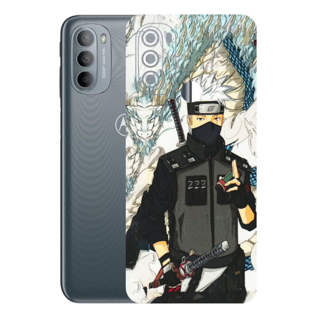 Motorola Phone Skins (All Models) - Kakashi Hatake Naruto Anime - 3D Embossed Finish (L-46) Motorola Moto G31