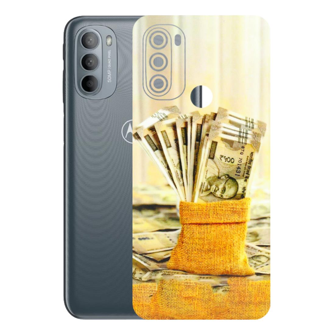 Motorola Phone Skins (All Models) - Show Me The Money - 3D Embossed Finish (L-52) Motorola Moto G31