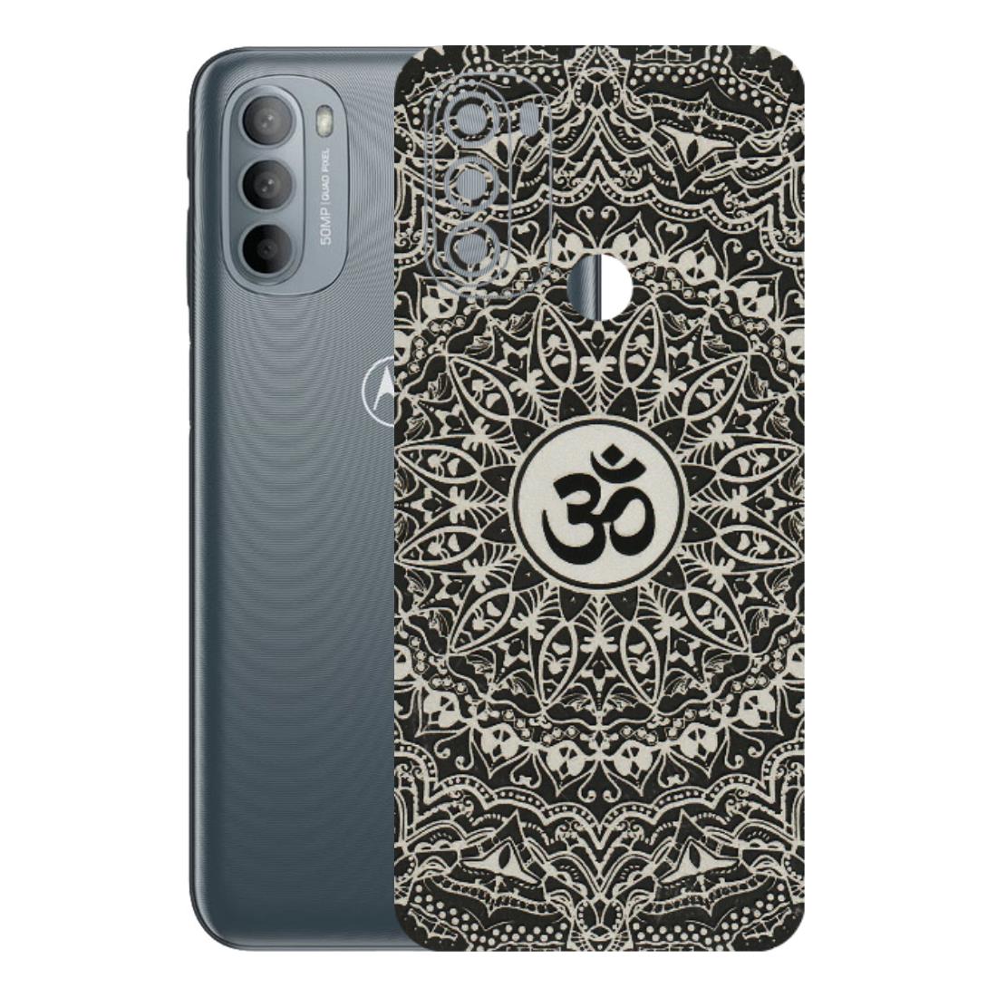 Motorola Phone Skins (All Models) - Aum Elegant Mandala - 3D Embossed Finish (L-62) Motorola Moto G31
