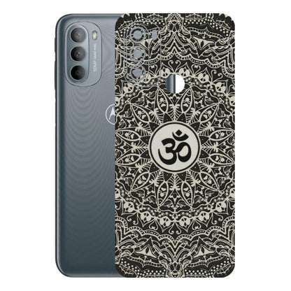 Motorola Phone Skins (All Models) - Aum Elegant Mandala - 3D Embossed Finish (L-62) Motorola Moto G31