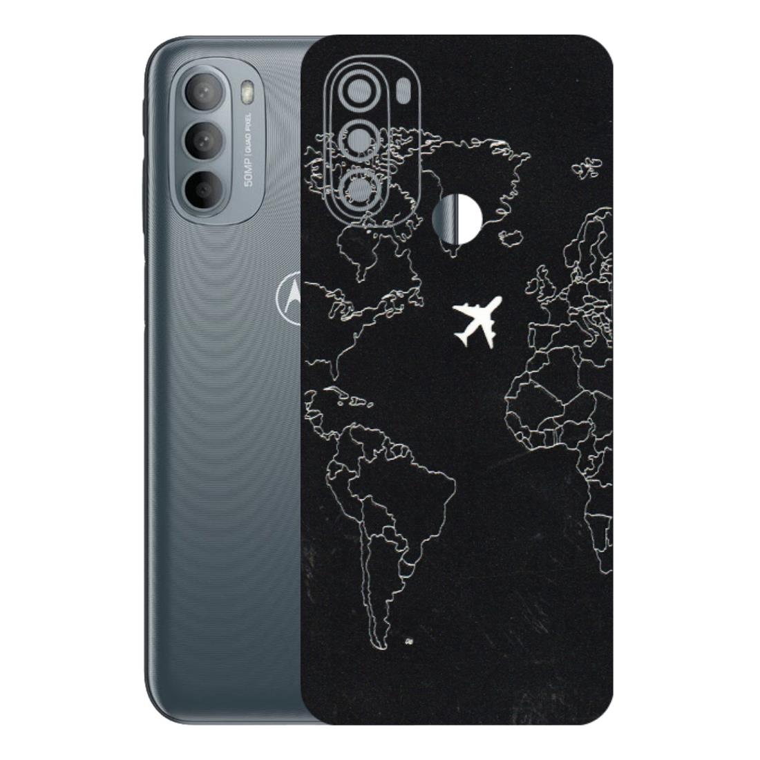 Motorola Phone Skins (All Models) - Never Ending Travel - 3D Embossed Finish (L-79) Motorola Moto G31