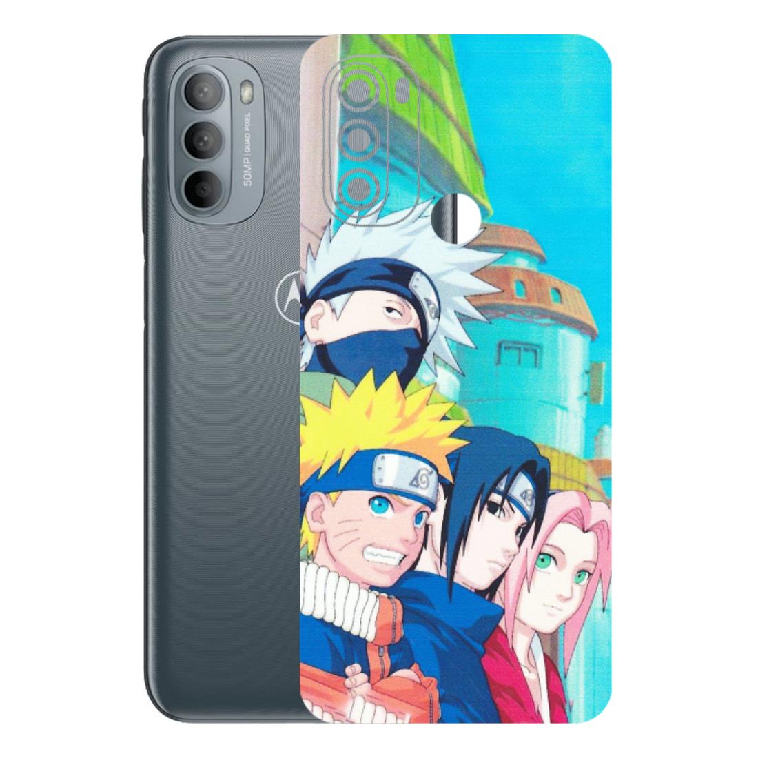 Motorola Phone Skins (All Models) - Team Minato And Kakashi - Matte Finish (M-101) Motorola Moto G31