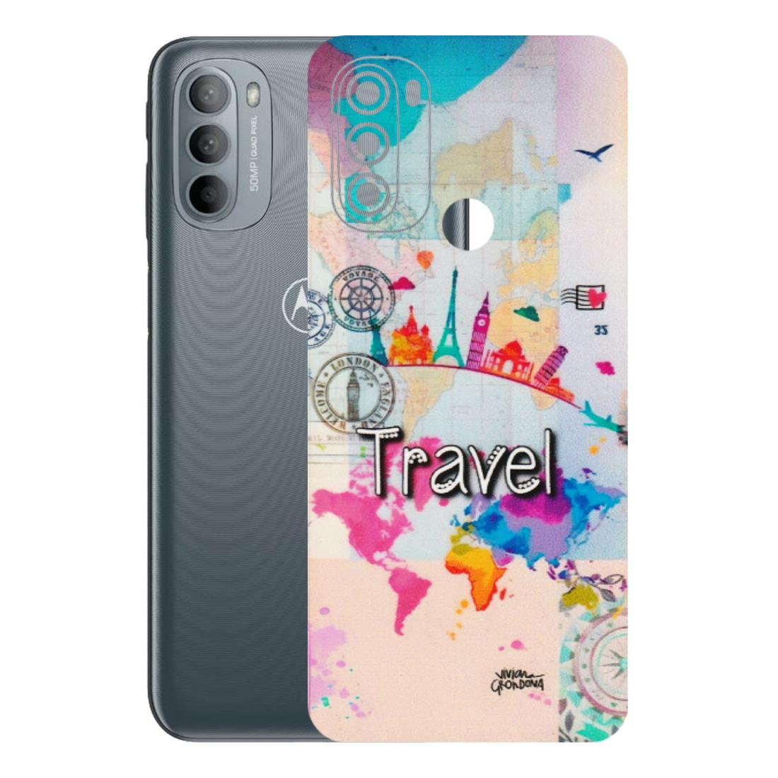 Motorola Phone Skins (All Models) - Travel The Wonders - Matte Finish (M-108) Motorola Moto G31
