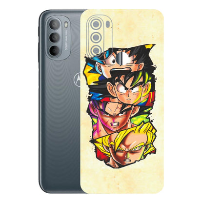 Motorola Phone Skins (All Models) - Angry Multi Anime - Matte Finish (M-113) Motorola Moto G31