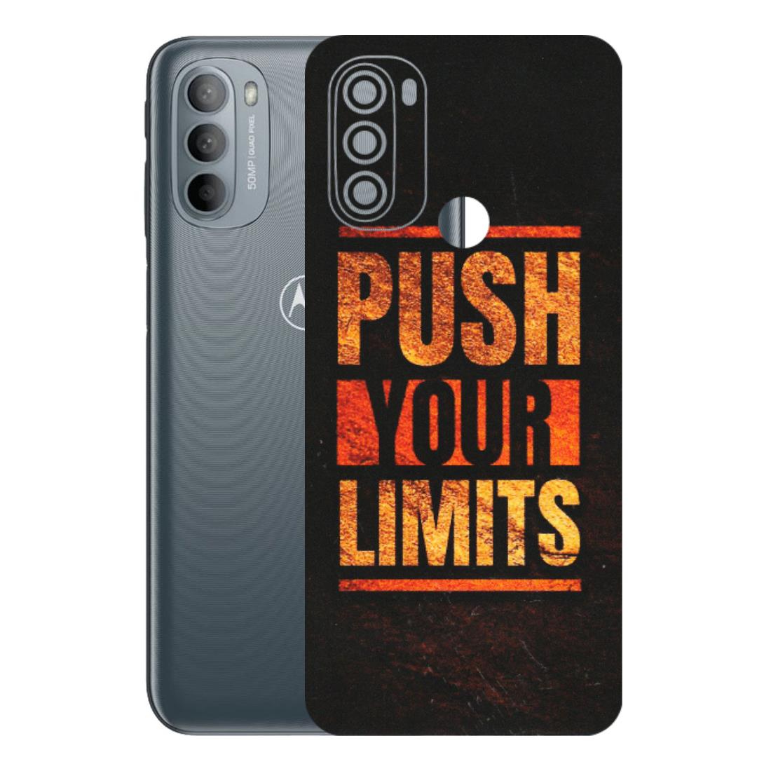 Motorola Phone Skins (All Models) - Push Your Limits - Matte Finish (M-118) Motorola Moto G31