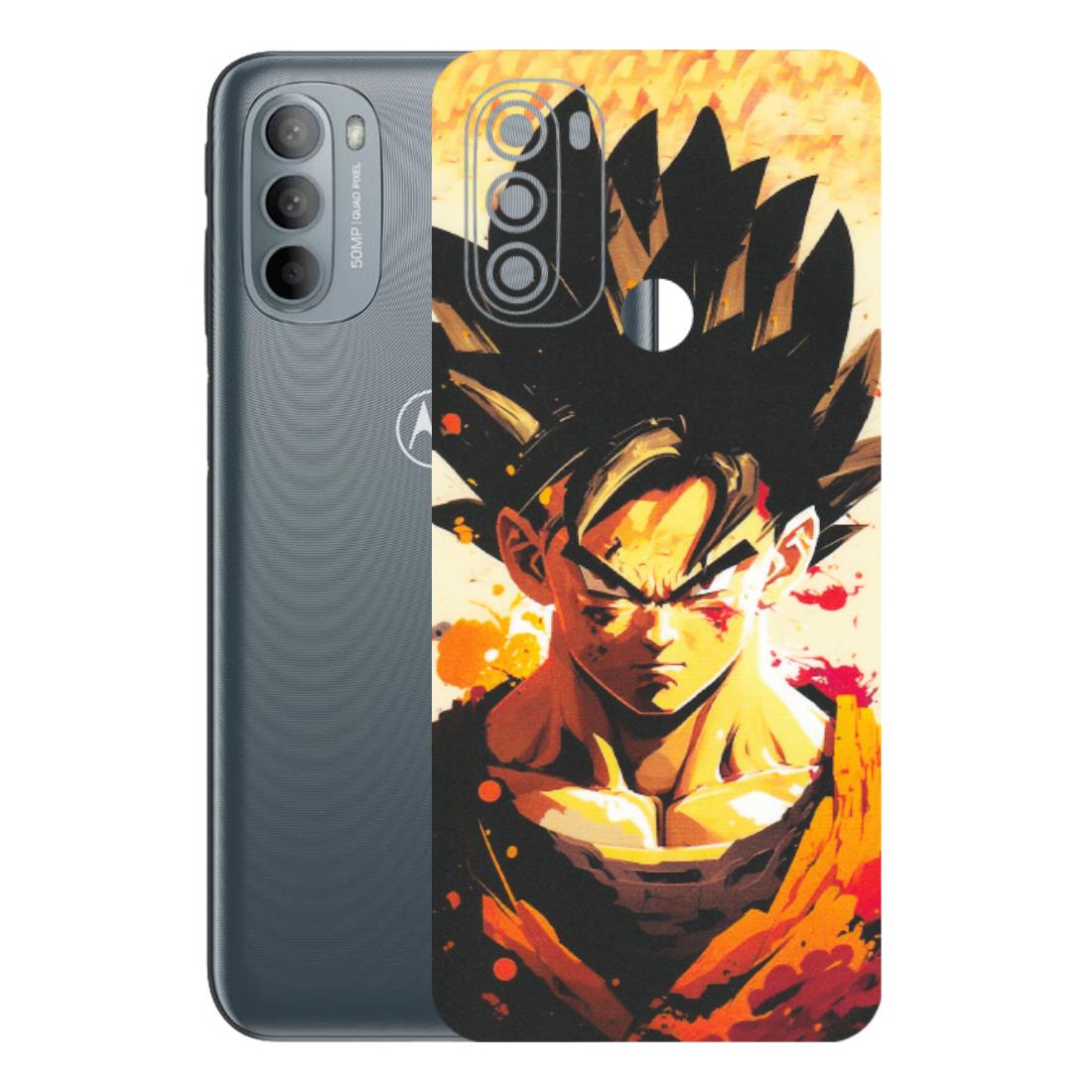 Motorola Phone Skins (All Models) - Angry Goku - Matte Finish (M-12) Motorola Moto G31