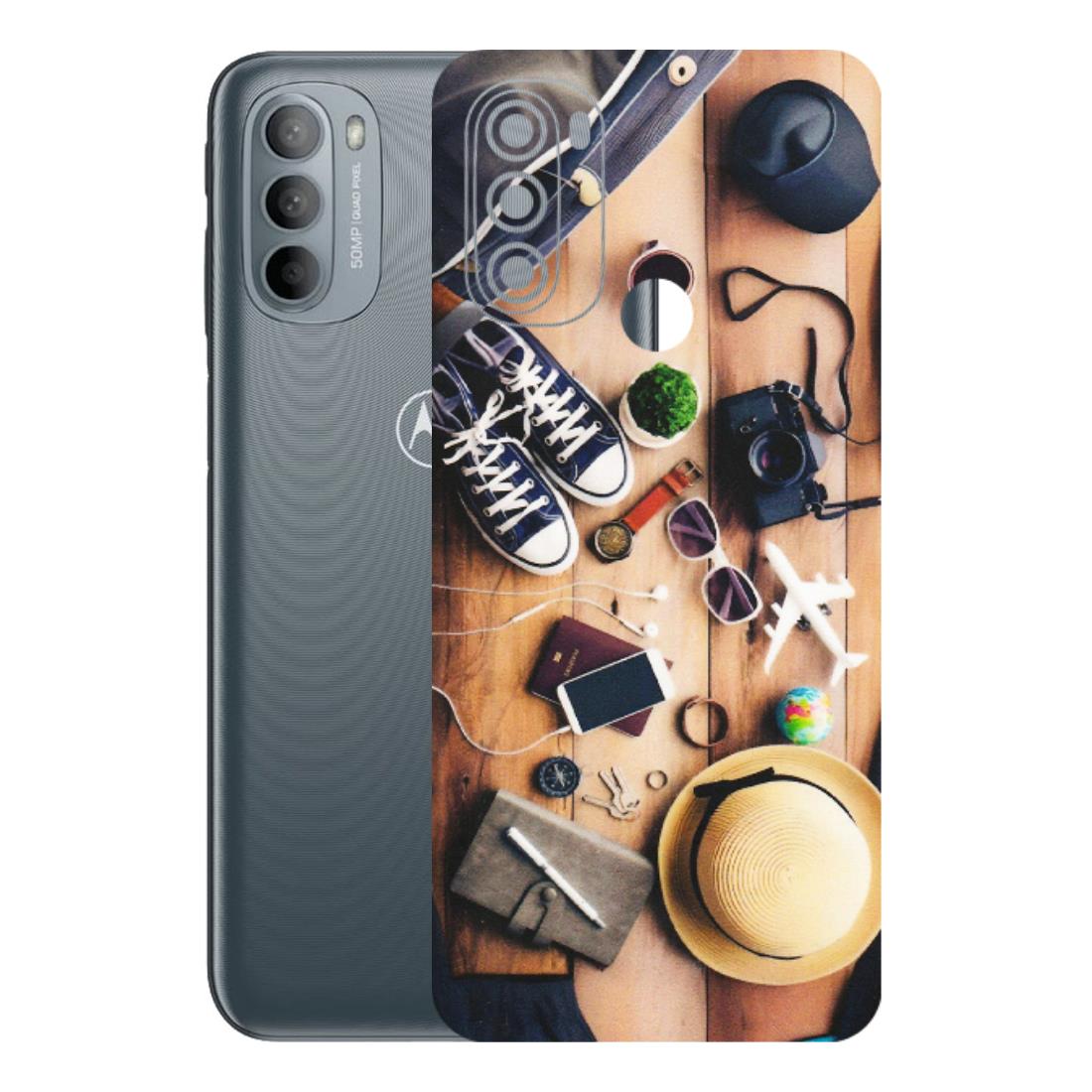 Motorola Phone Skins (All Models) - Travel Wanderlust - Matte Finish (M-133) Motorola Moto G31