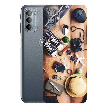 Motorola Phone Skins (All Models) - Travel Wanderlust - Matte Finish (M-133) Motorola Moto G31