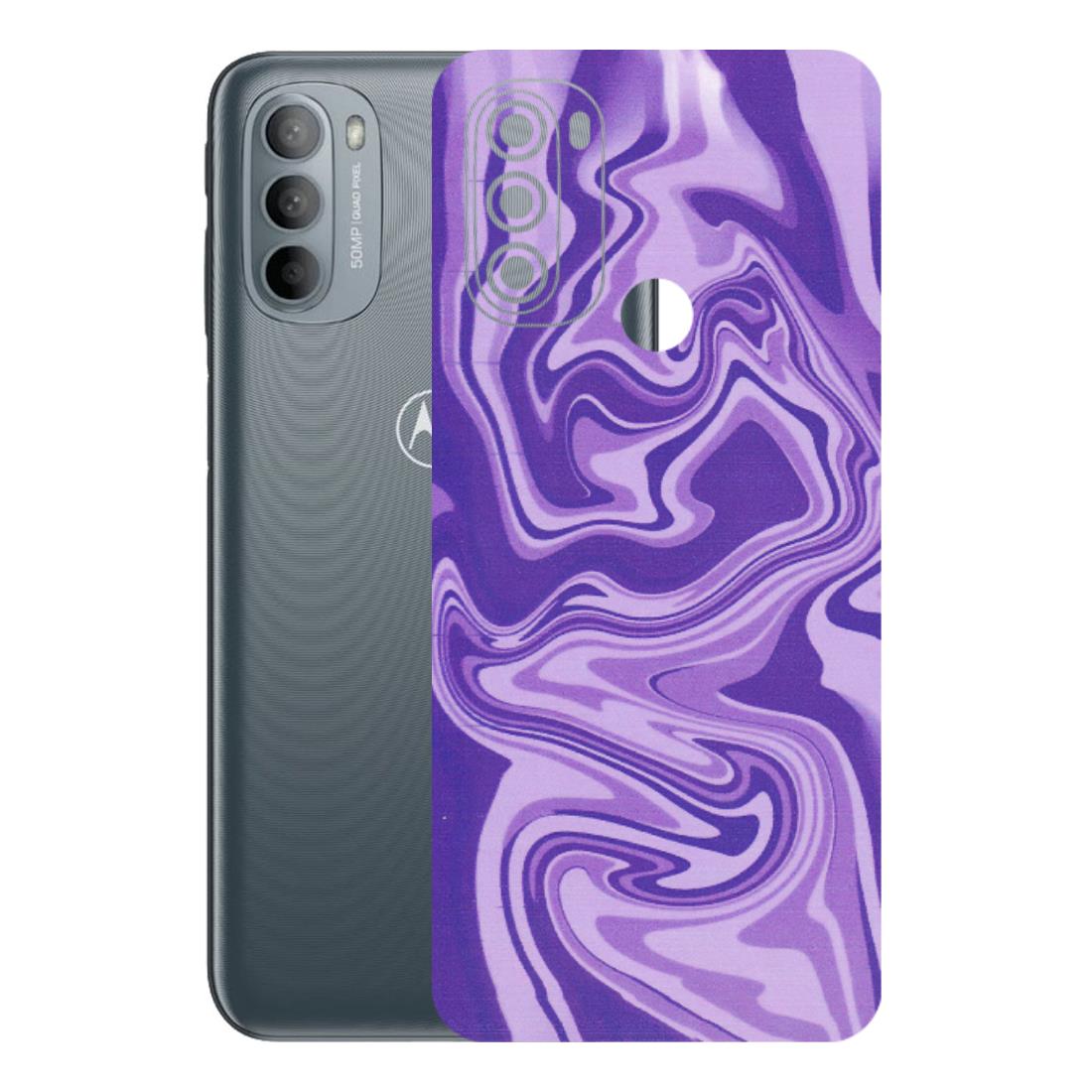 Motorola Phone Skins (All Models) - Hazy Purple Nights - Matte Finish (M-14) Motorola Moto G31