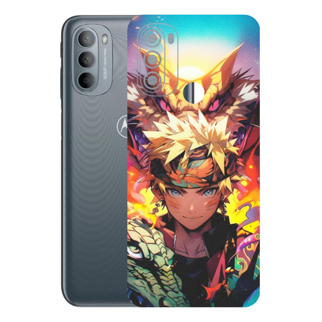 Motorola Phone Skins (All Models) - Angry Naruto Anime - Matte Finish (M-148) Motorola Moto G31