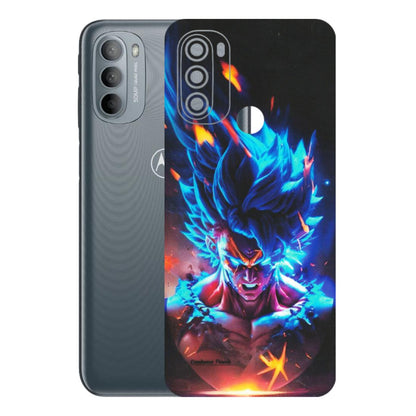 Motorola Phone Skins (All Models) - Angry Goku Dragon Ball Anime - Matte Finish (M-150) Motorola Moto G31