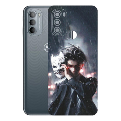 Motorola Phone Skins (All Models) - Kimestsu No Yaiba Anime - Matte Finish (M-154) Motorola Moto G31