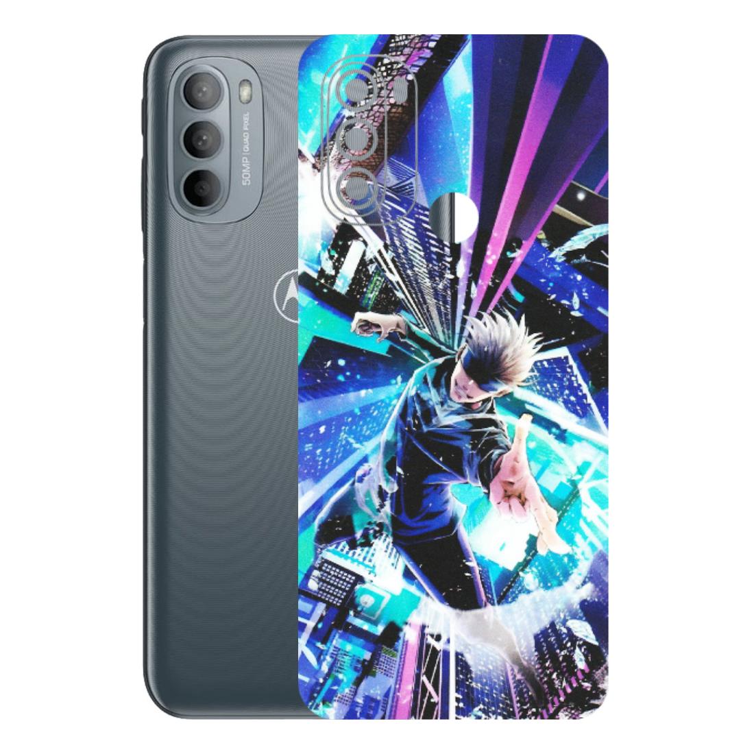 Motorola Phone Skins (All Models) - Manga Action Jujustu Kaisen Anime - Matte Finish (M-155) Motorola Moto G31