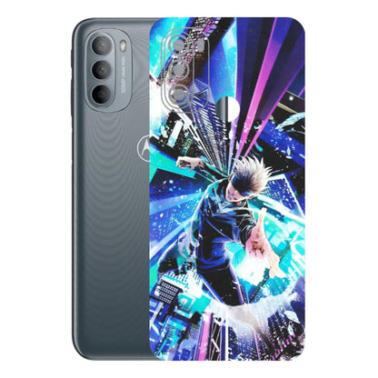 Motorola Phone Skins (All Models) - Manga Action Jujustu Kaisen Anime - Matte Finish (M-155) Motorola Moto G31