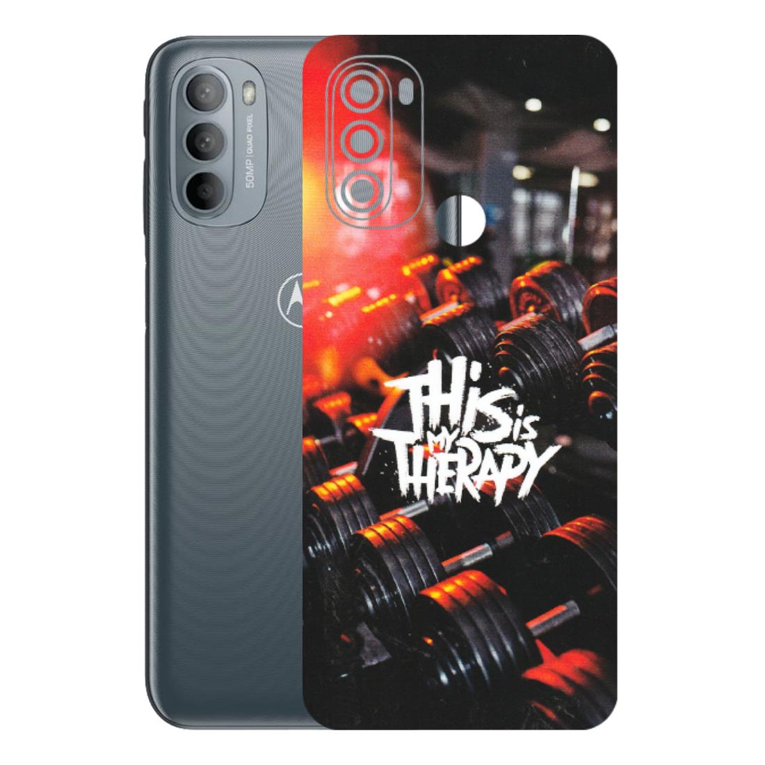 Motorola Phone Skins (All Models) - GYM Lover Therapy - Matte Finish (M-160) Motorola Moto G31