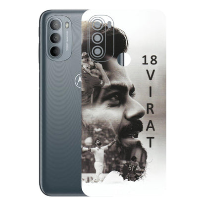 Motorola Phone Skins (All Models) - Virat Kohli Cricketer - Matte Finish (M-163) Motorola Moto G31