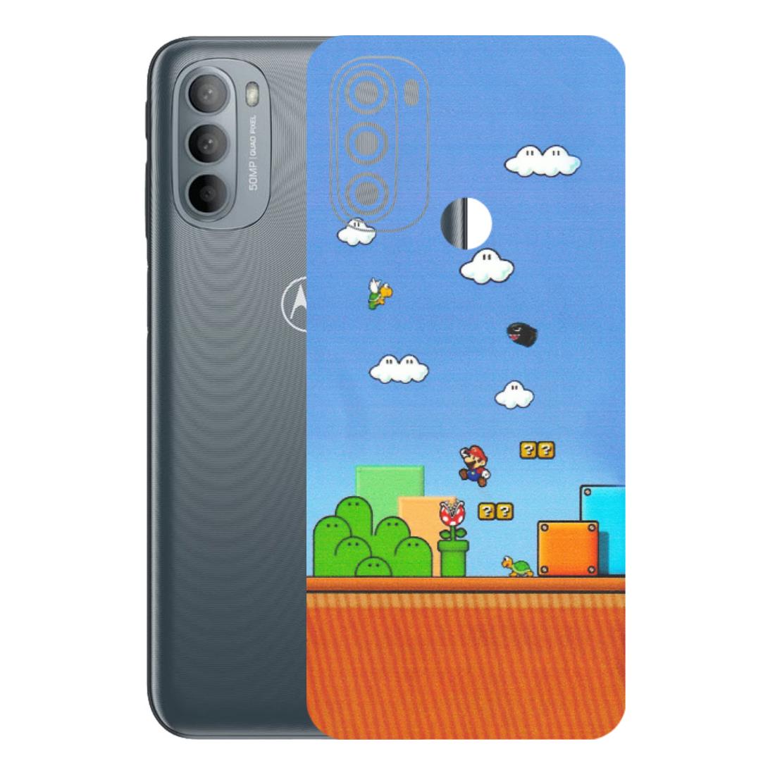 Motorola Phone Skins (All Models) - Mario Game Scene - Matte Finish (M-24) Motorola Moto G31