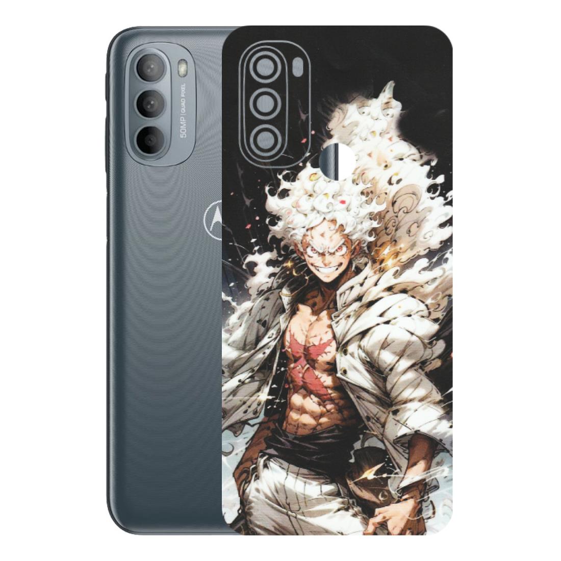 Motorola Phone Skins (All Models) - Anime Angry Classy Character - Matte Finish (M-34) Motorola Moto G31