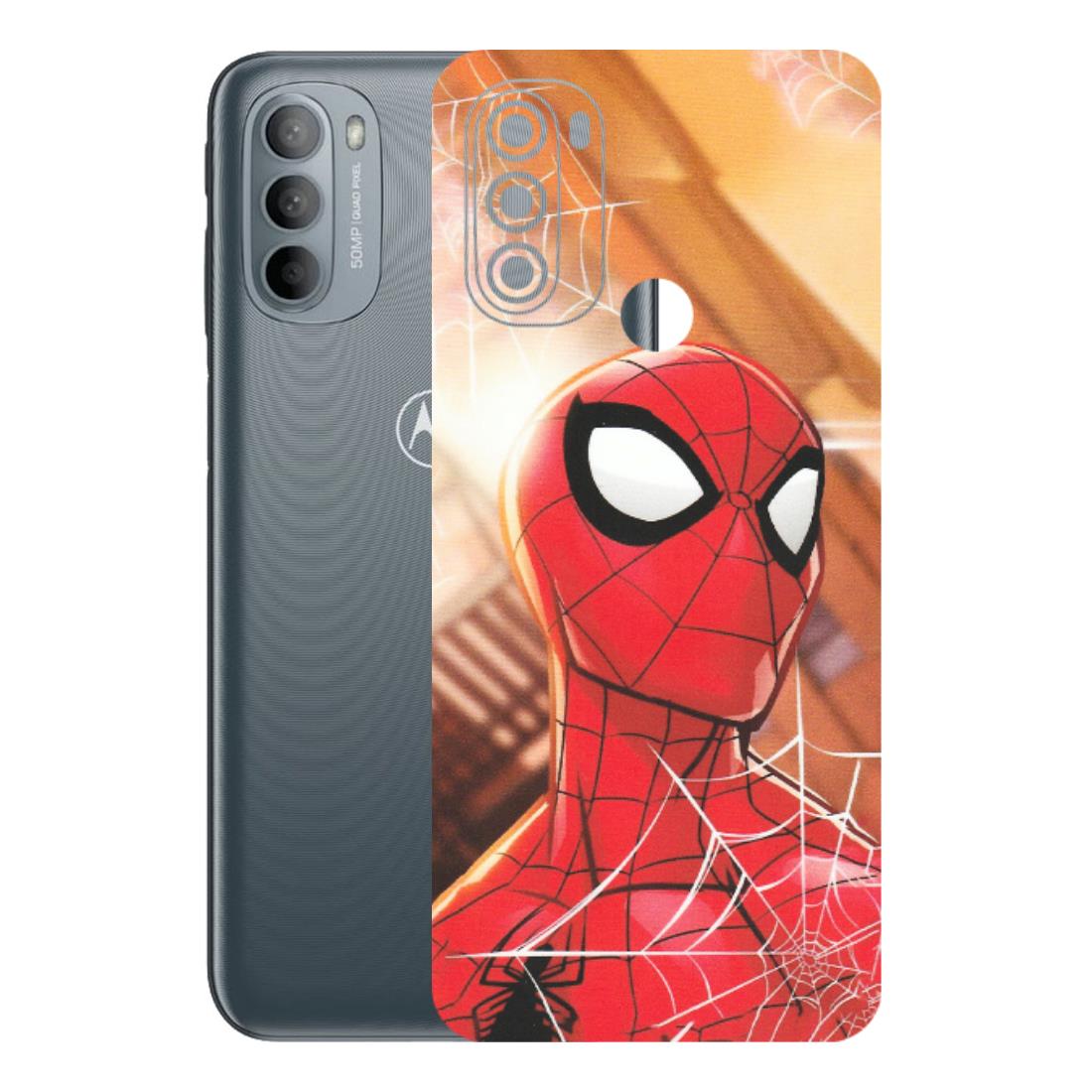 Motorola Phone Skins (All Models) - Spiderman Face New - Matte Finish (M-41) Motorola Moto G31