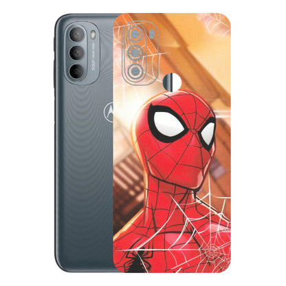 Motorola Phone Skins (All Models) - Spiderman Face New - Matte Finish (M-41) Motorola Moto G31