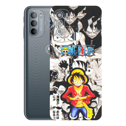 Motorola Phone Skins (All Models) - One Piece B&W - Matte Finish (M-63) Motorola Moto G31