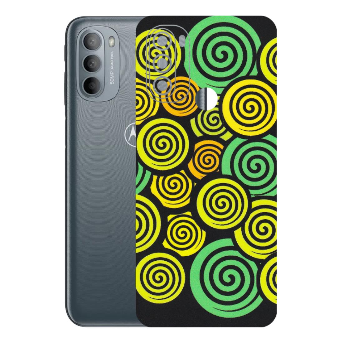 Motorola Phone Skins (All Models) - Crazy Spiral - Matte Finish (M-91) Motorola Moto G31