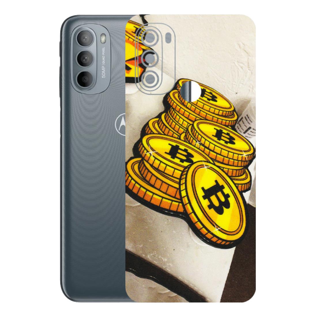 Motorola Phone Skins (All Models) - Billionaire Bitcoin Collection - Matte Finish (M-92) Motorola Moto G31