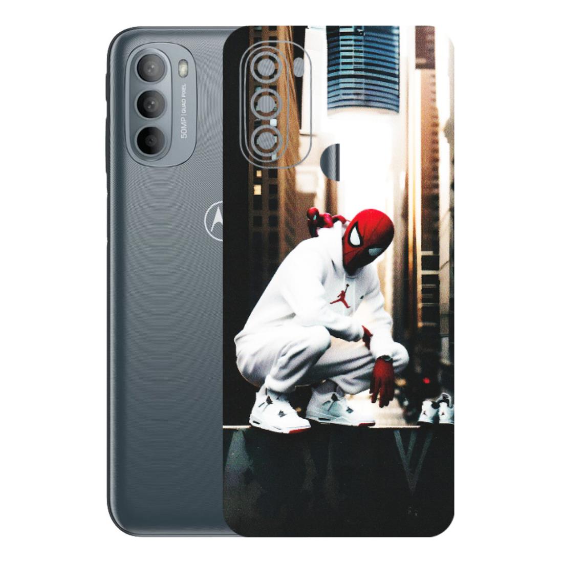 Motorola Phone Skins (All Models) - Sportsman Spider Man - Matte Finish (M-94) Motorola Moto G31