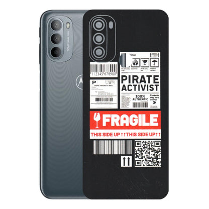 Motorola Phone Skins (All Models) - Handle With Care - Matte Finish (M-99) Motorola Moto G31