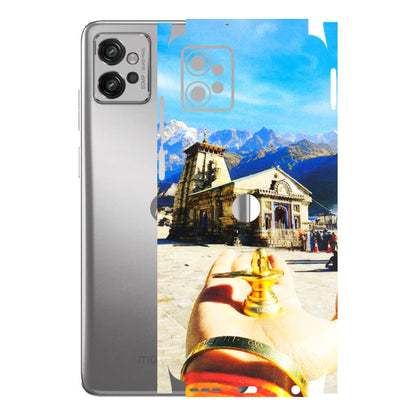 Motorola Phone Skins (All Models) - Beauty of Kedarnath - 3D Embossed Finish (L-108) Motorola Moto G32