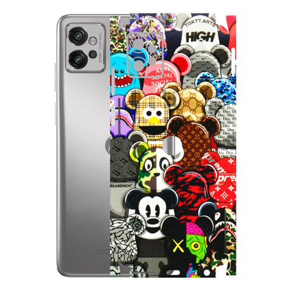 Motorola Phone Skins (All Models) - More Mickey Mouses - 3D Embossed Finish (L-118) Motorola Moto G32