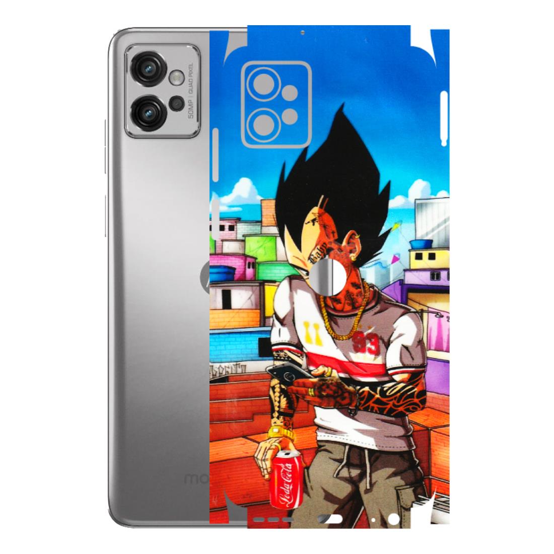 Motorola Phone Skins (All Models) - Vegeta - 3D Embossed Finish (L-136) Motorola Moto G32