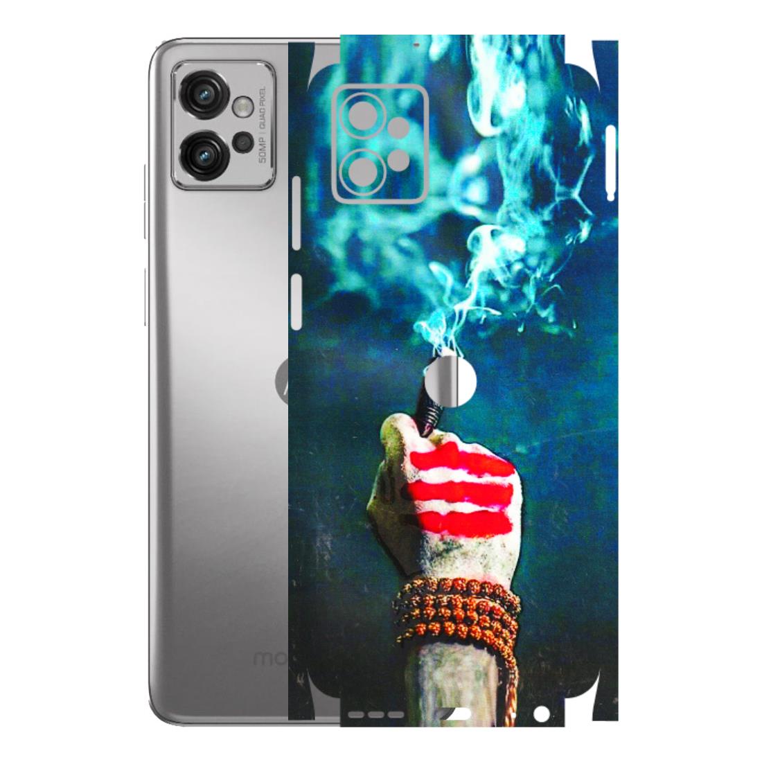 Motorola Phone Skins (All Models) - Mahadev Bhakt - 3D Embossed Finish (L-146) Motorola Moto G32