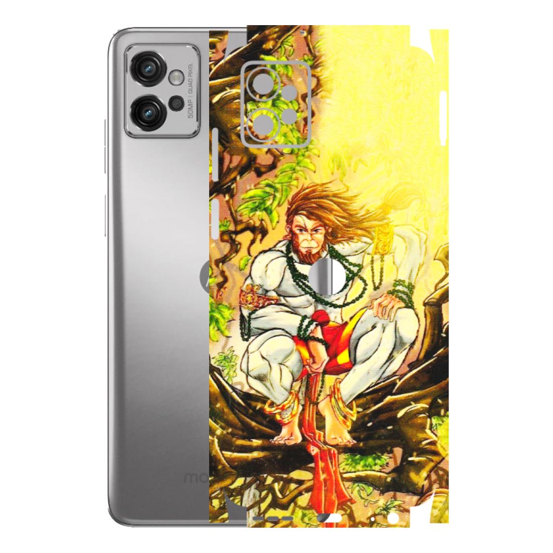Motorola Phone Skins (All Models) - Lord Hanuman - 3D Embossed Finish (L-152) Motorola Moto G32