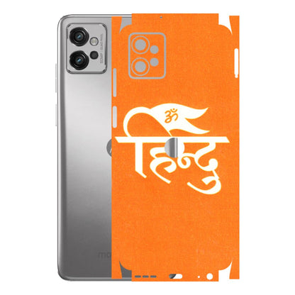 Motorola Phone Skins (All Models) - Hindu Kesari - 3D Embossed Finish (L-154) Motorola Moto G32
