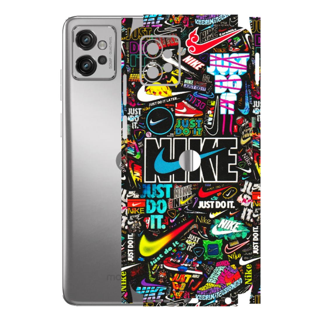Motorola Phone Skins (All Models) - Just Do It Doodles - 3D Embossed Finish (L-166) Motorola Moto G32
