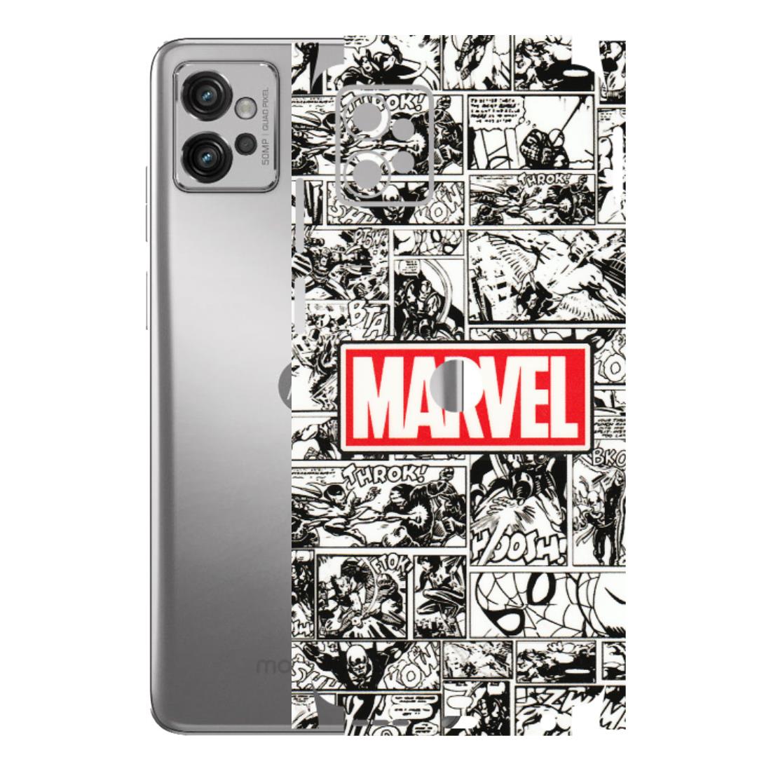Motorola Phone Skins (All Models) - Marvel Comic - 3D Embossed Finish (L-171) Motorola Moto G32