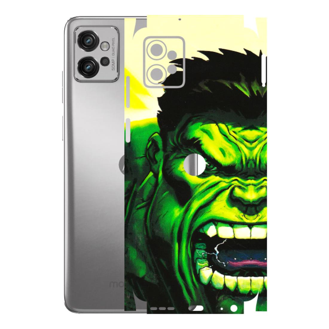 Motorola Phone Skins (All Models) - Hulk - 3D Embossed Finish (L-180) Motorola Moto G32