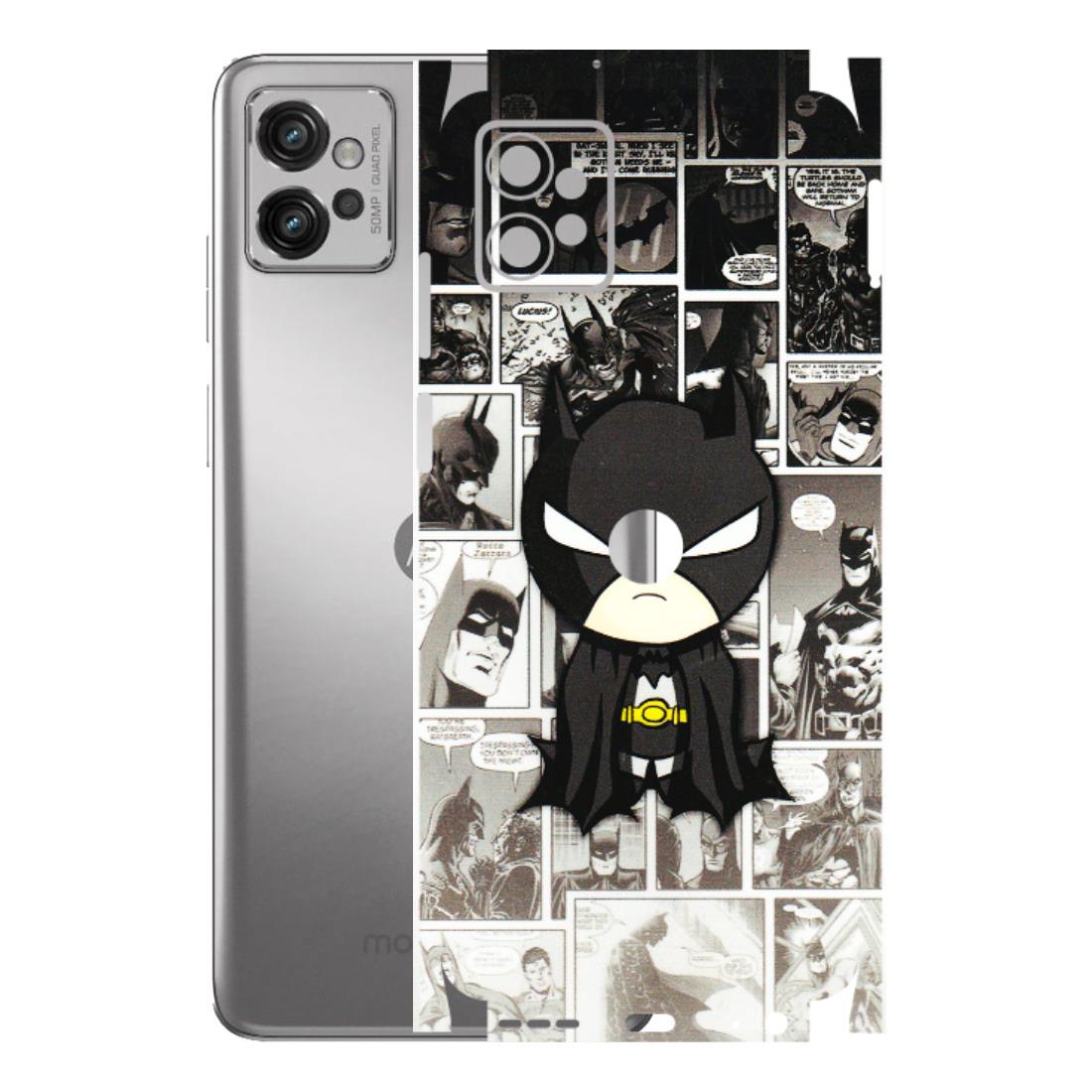 Motorola Phone Skins (All Models) - Toon Batman - 3D Embossed Finish (L-182) Motorola Moto G32