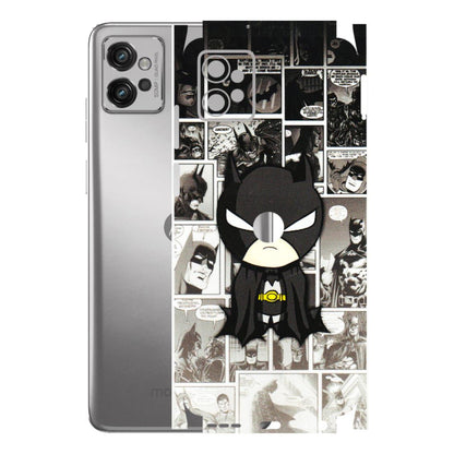 Motorola Phone Skins (All Models) - Toon Batman - 3D Embossed Finish (L-182) Motorola Moto G32