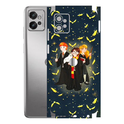 Motorola Phone Skins (All Models) - Harry Potter - 3D Embossed Finish (L-183) Motorola Moto G32