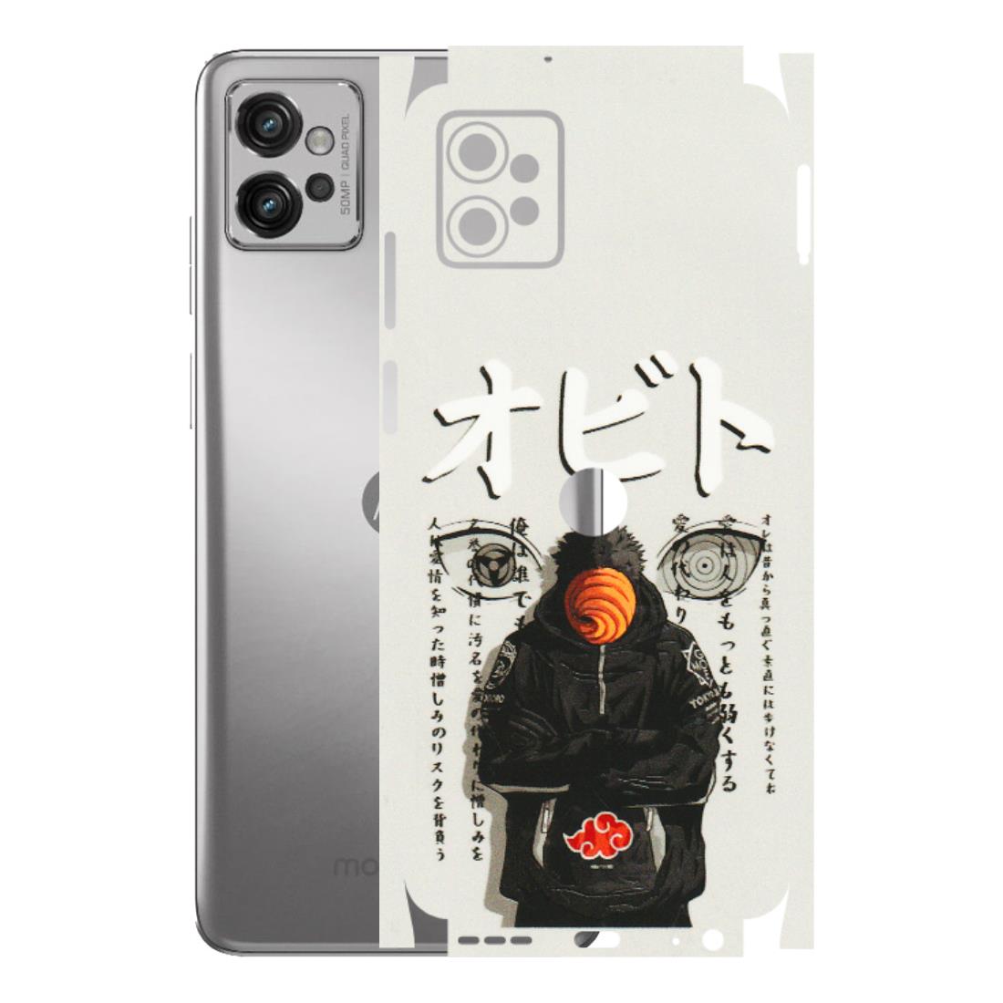 Motorola Phone Skins (All Models) - Obito Anime Eye - 3D Embossed Finish (L-19) Motorola Moto G32