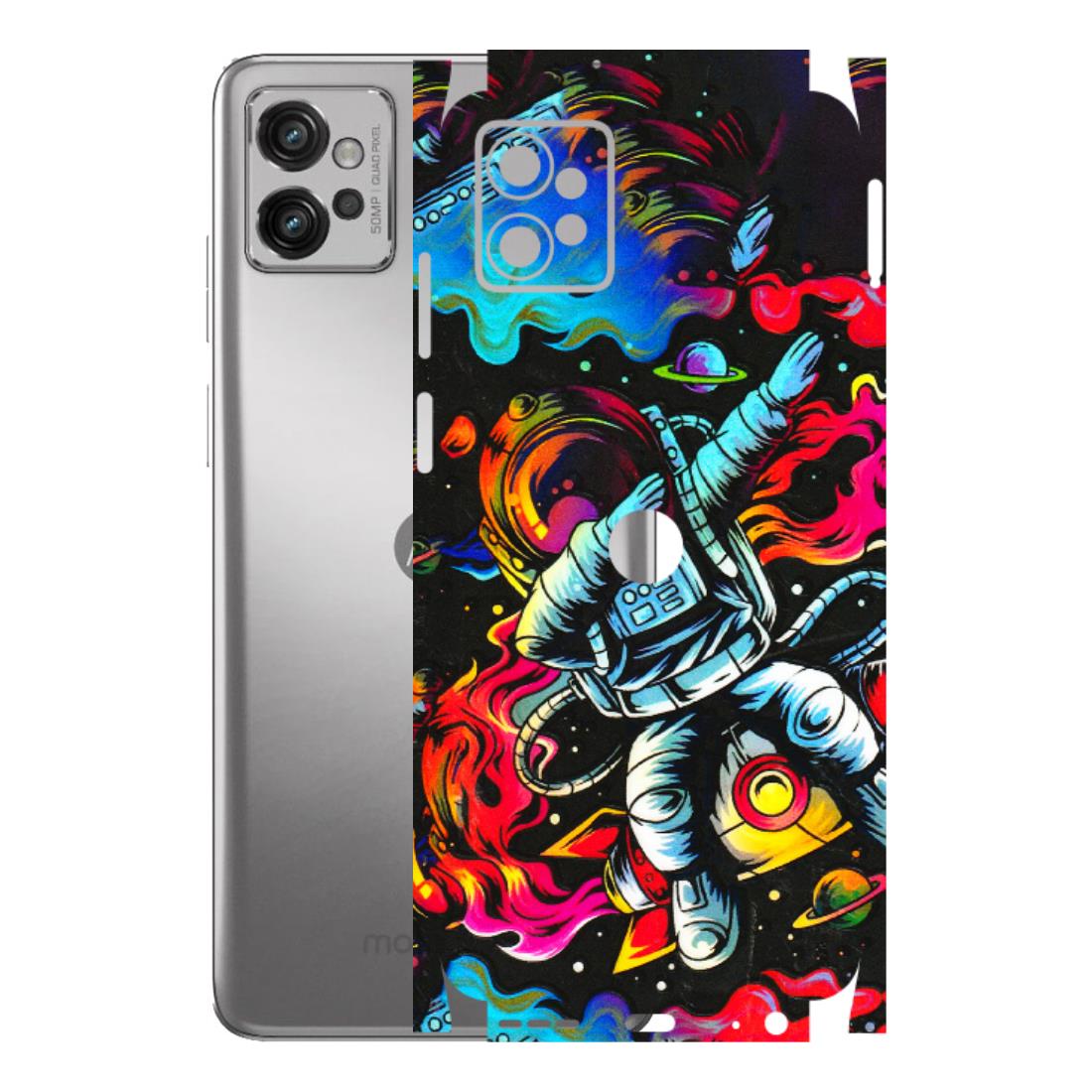 Motorola Phone Skins (All Models) - Astronaut Dope - 3D Embossed Finish (L-191) Motorola Moto G32