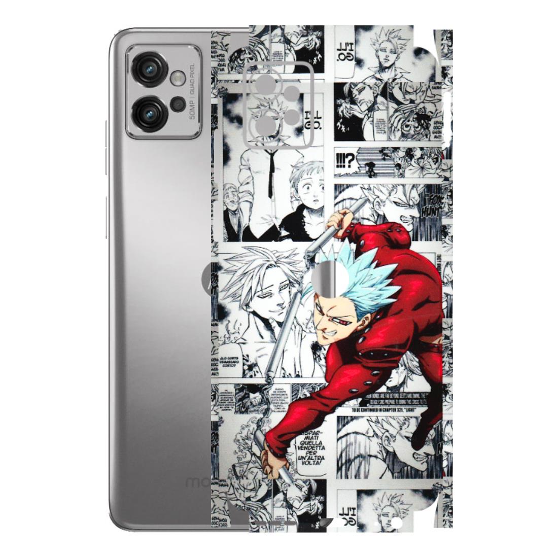 Motorola Phone Skins (All Models) - Anime Comic - 3D Embossed Finish (L-192) Motorola Moto G32