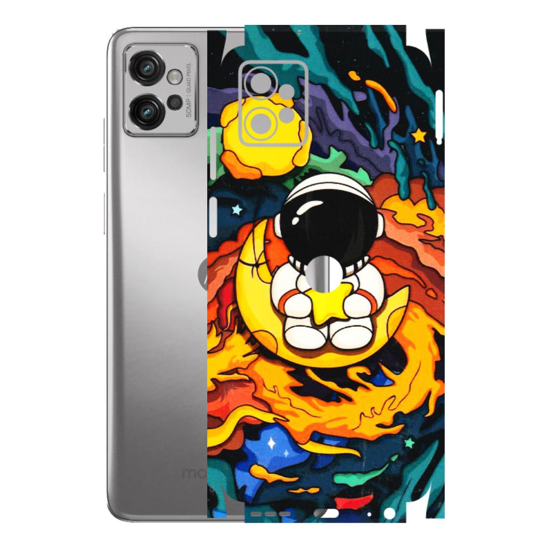 Motorola Phone Skins (All Models) - Baby Astronaut - 3D Embossed Finish (L-197) Motorola Moto G32