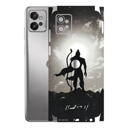 Motorola Phone Skins (All Models) - Jai Siya Ram - 3D Embossed Finish (L-200) Motorola Moto G32